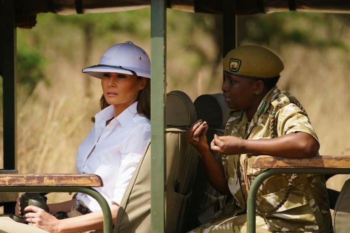 How not to dress when on an African Safari