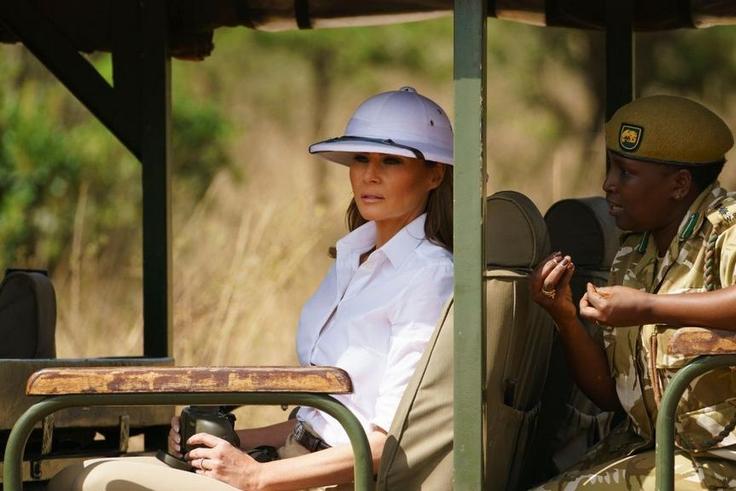 How not to dress when on an African Safari