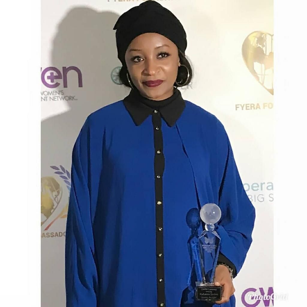 Rahama Sadau ta samu karramawa a birnin New York