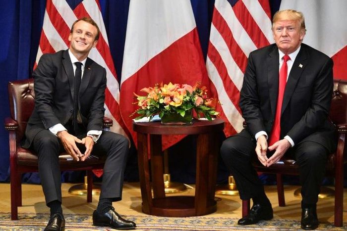 Despite their differences -- Macron is a 40-year-old centrist and Trump a 72-year-old rightwinger -- the French and US leaders initially enjoyed warm ties. But relations have soured