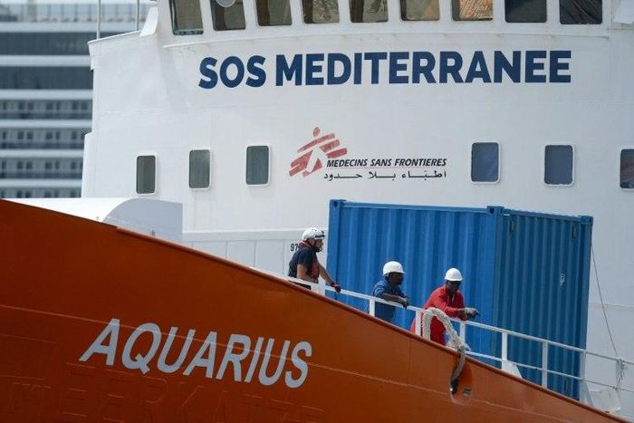 The Aquarius has helped almost 30,000 migrants at sea