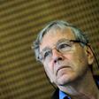 Israeli writer Amos Oz pictured on April 23, 2010 in Budapest