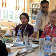 A handout image provided by United Arab Emirates News Agency (WAM) on December 24, 2018 shows Sheikha Latifa bint Mohammed bin Rashid Al-Maktoum (L) with Mary Robinson, former President of Ireland