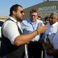 A security team from the United Nations office in Yemen visits Hodeida on December 21, 2018 ahead of the arrival of UN ceasefire monitors