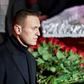 Russian opposition leader Alexei Navalny pays his last respects to human rights icon Lyudmila Alexeyeva, a Soviet-era dissident who died at the age of 91