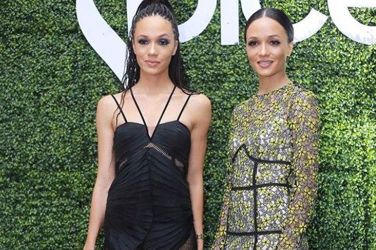 Eku Edewor and Kessiana Thorley at Spice Life Honours