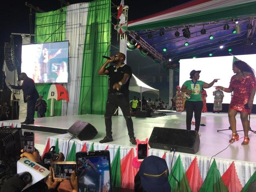 Davido has made himself relevant to all circles, including political figures.