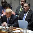 US President Donald Trump, pictured chairing a meeting of the UN Security Council in September 2018, announced that Washington would pay no more than 25 percent of the peacekeeping budhet