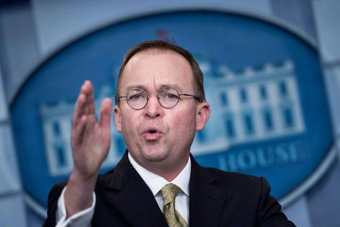 President Donald Trump has tapped Mick Mulvaney to serve as his acting chief of staff