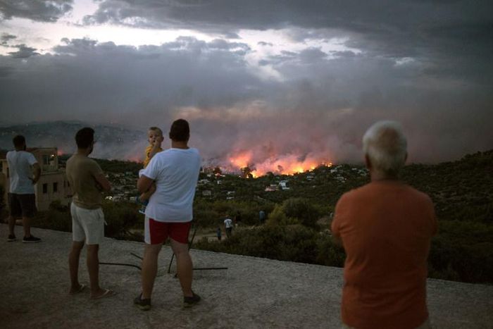 Wild fires struck much of southern Europe and California in 2018 after record low rainfall in some areas