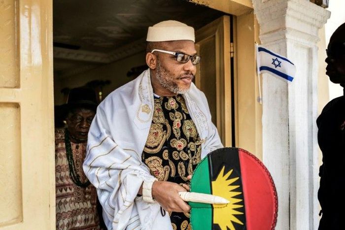 Nnamdi Kanu, the leader of the Indigenous People of Biafra (IPOB) movement