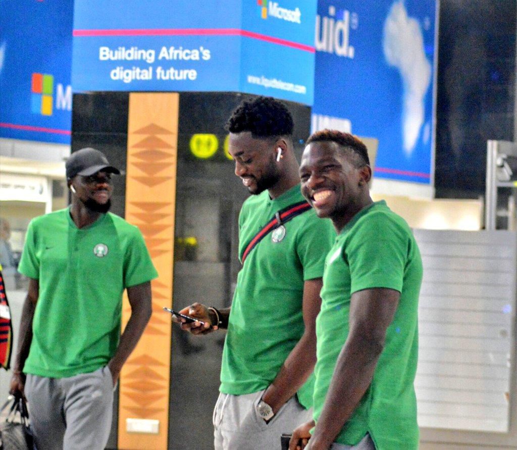 John Ogu, Semi Ajayi and Kenneth Omeruo