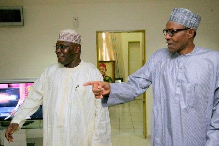 Atiku Abubakar and Muhammadu Buhari