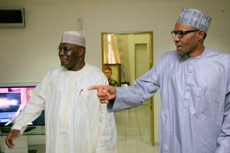 Atiku Abubakar and Muhammadu Buhari
