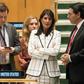 US Ambassador Nikki Haley (C) has been a strong supporter of Israel at the United Nations