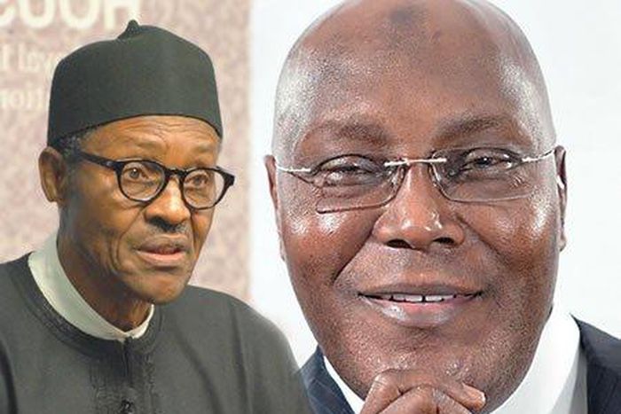 President Muhammadu Buhari and main challenger, Atiku Abubakar