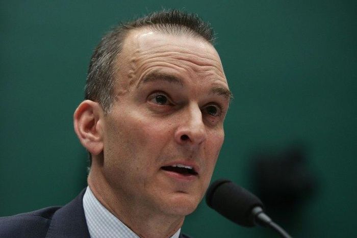 US Anti-Doping Agency chief executive Travis Tygart, pictured Feburary 2017, attacked WADA's reinstatement of Russia when it was first announced and has condemned the global anti-doping body