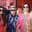 Isha Ambani, Hilary Clinton and the mother of the bride