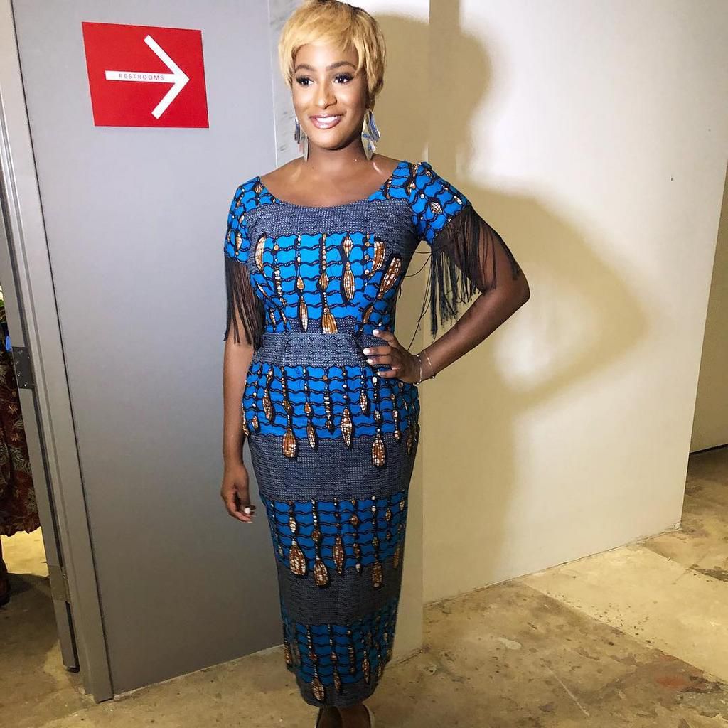 DJ Cuppy at the The Amref Health Africa ArtBall