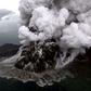 Anak Krakatoa is now just 110 metres high after losing two thirds of its height following the eruption that triggered the deadly tsunami