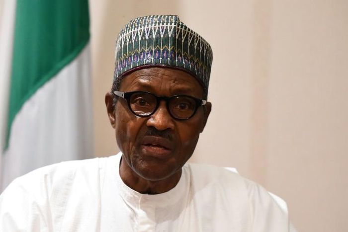 Nigerian President Muhammadu Buhari, pictured August 2018, ordered graft suspects to be placed on watch lists, with members of opposing parties believed to be the targets
