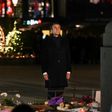 French President Emmanuel Macron pays tribute to the attack victims in Strasbourg