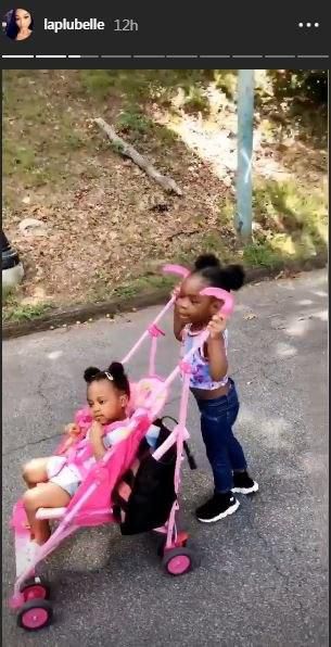 Davido's girls, Imade and Hailey