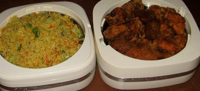 Rice and chicken [wives connection]