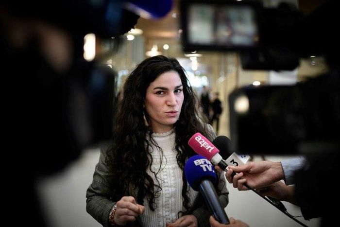 The court ordered the accused man to pay 2,000 euros in damages to Marie Laguerre