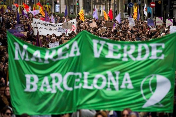 Protests took to the streets in Madrid, Barcelona, Sevilla, Valencia, and Bilbao, reflecting how the fight on violence against woman has become a national cause in Spain