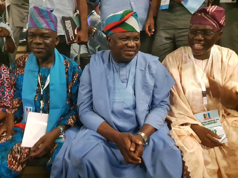 Ambode and Sanwo-Olu appear to have made peace at the APC convention