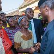 Vice President, Professor Yemi Osinbajo at a door-to-door campaign in Abuja
