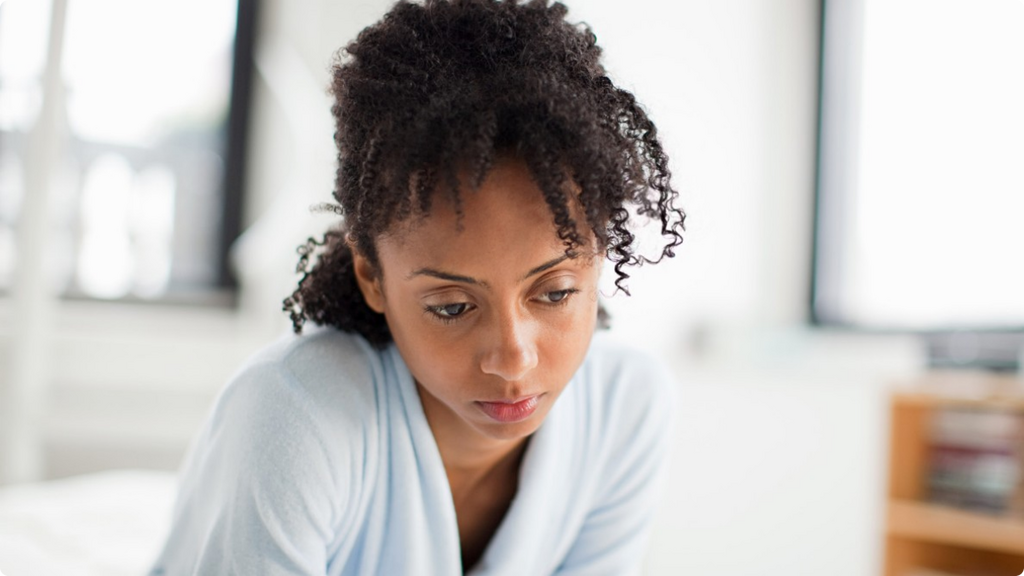 Worried and agitated.