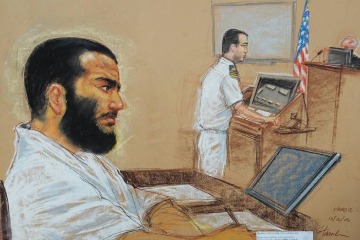 A Canadian judge ruled that the current restrictions on Omar Khadr's (pictured 2008) restrictions on his travel and communications with an older sister who has spoken openly in support of Al-Qaeda are reasonable