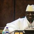 An image grab taken on December 3, 2016 from a video of the Gambia and Television Services (GRTS) in Banjul shows former Gambian President Yahya Jammeh after being defeated during the presidential election