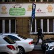 A woman walks in front of a maternity hospital in Belgrade. The government wants to boost the country's birth rate of 1.5 children per family, one of the lowest in Europe