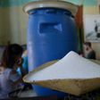 Sugar produced in France is weighed at a grocery store in Havana -- Cuba, long the world leader in sugar production, is importing the sweetener in huge quantities