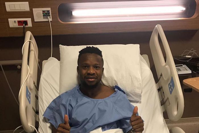 Ogenyi Onazi is out of the season due to injury [Instagram]