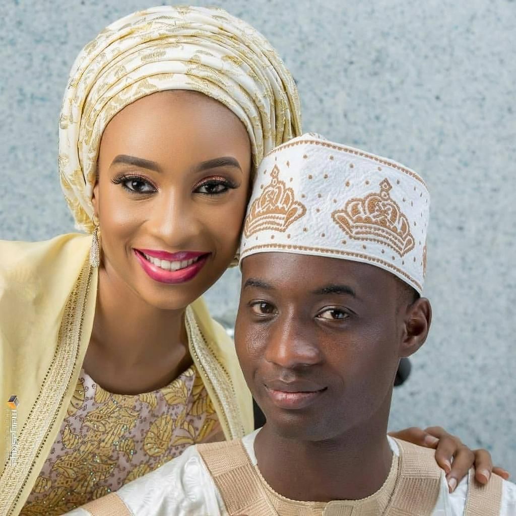 Yariman Kano zai angwance, kalli kyawawan hotunan shi da amaryar shi