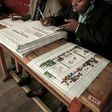 Election officials began counting ballots in Madagascar, one of the world's poorest countries