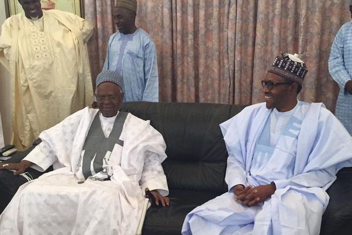 Late-Shehu-Shagari-with-President-Muhammadu-Buhari