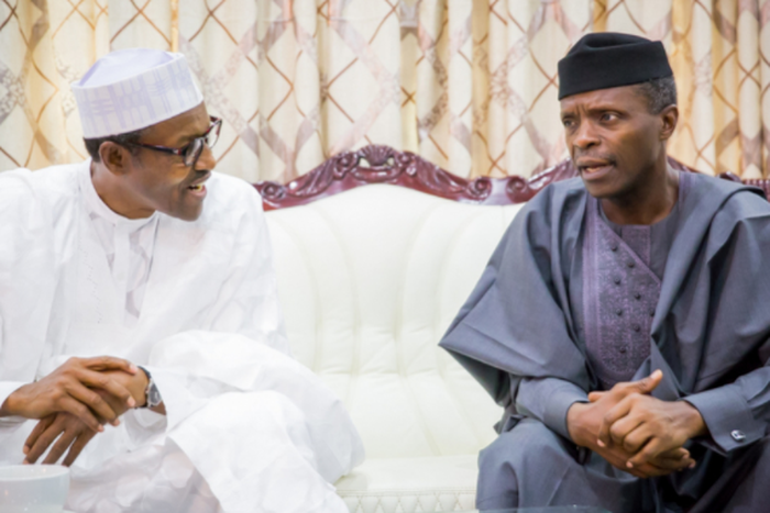 President Buhari and Vice-President Osinbajo