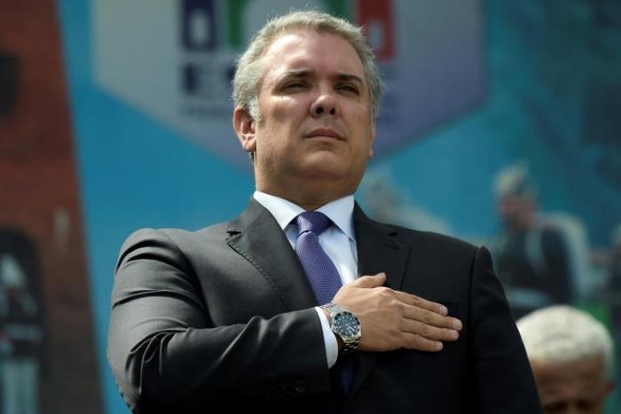 Colombian President Ivan Duque demands that rebels free captives before new talks can take place
