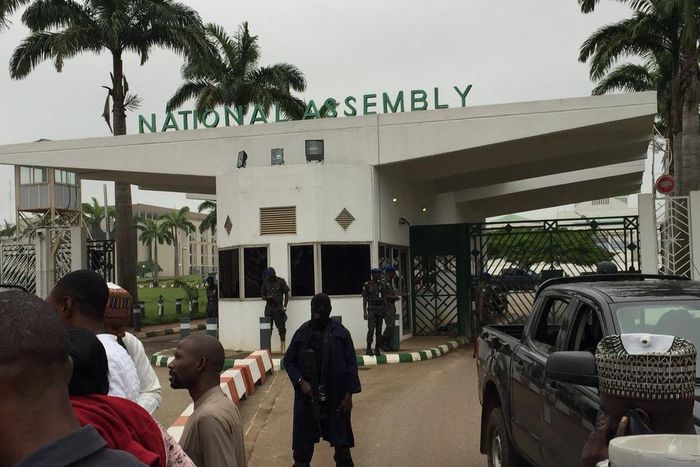 Security agents barricade NASS complex