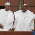 Senate President Bukola Saraki (L) and House Speaker, Yakubu Dogara (R)