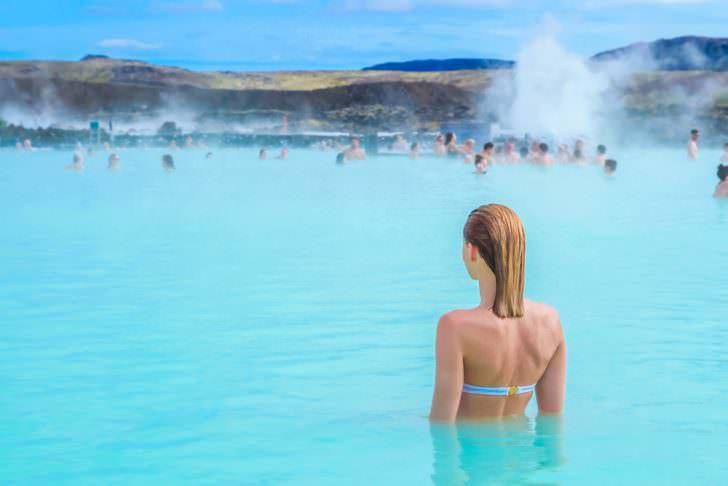Iceland's Blue Lagoon looks epic