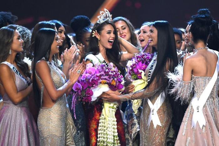 Catriona Gray of the Philippines finished first in the glittering televised event
