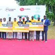 Winners of the HIV Self-Testing Contest and Project Coordinators