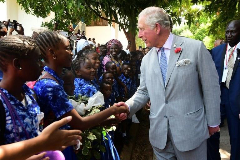 The Prince of Wales and Duchess of Cornwall also visited a military barracks and a war cemetery where World War II army veterans were laid to rest