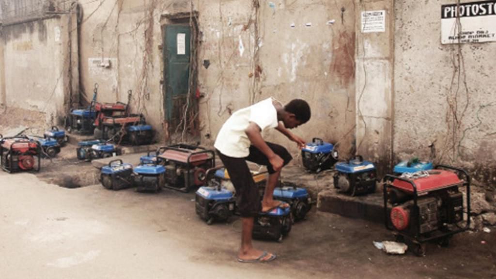 Generators used as alternative power supply by small businesses